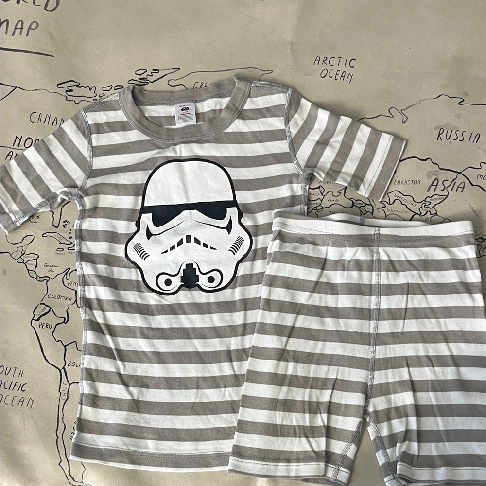 Hanna Andersson Star Wars Stormtrooper Kids Pajama Set